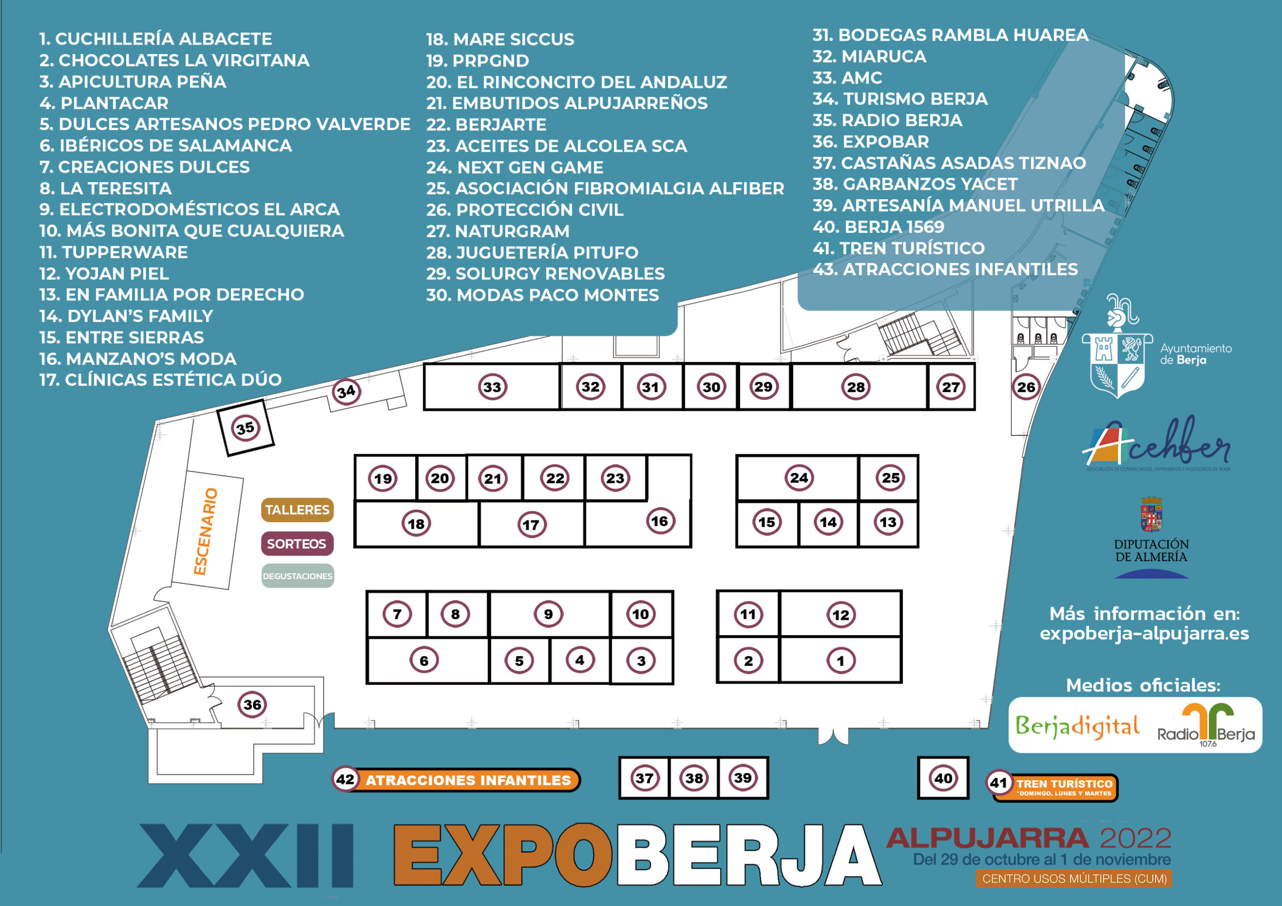 ExpoBerja expositores 2022